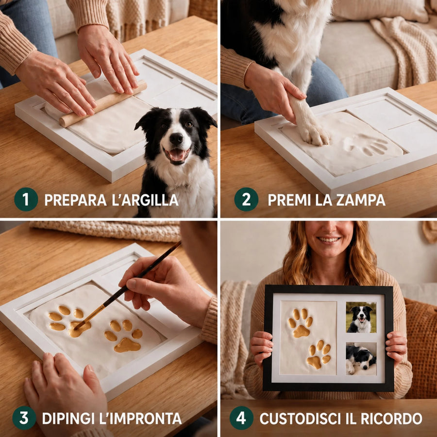 Kit per le impronte delle zampe